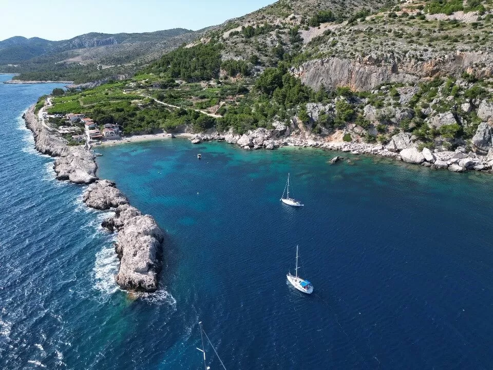 Velo Zaraće cove on the island of Hvar in Croatia, Where to Swim in Hvar - Trendy Beaches and Hidden Gems, Antonio Rent